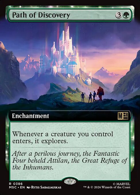 Path of Discovery - Marvel Super Heroes Commander - Extended Art