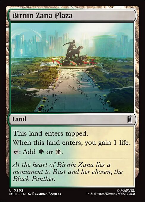 Birnin Zana Plaza - Marvel Super Heroes