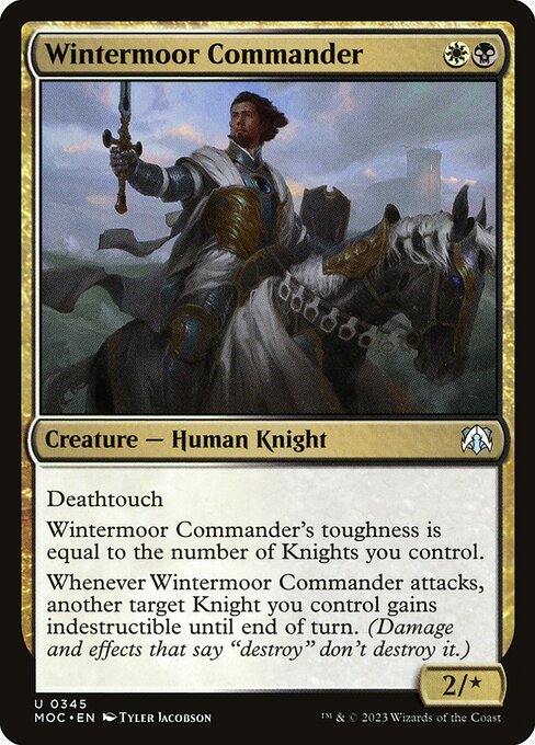 Wintermoor Commander - March of the Machine Commander