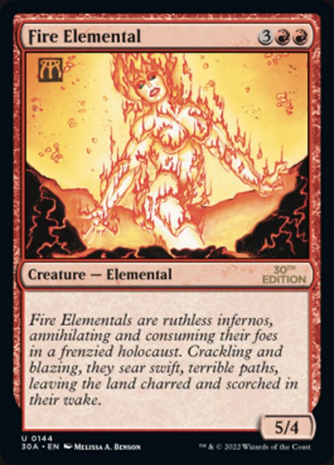 Fire Elemental - 30th Anniversary Edition