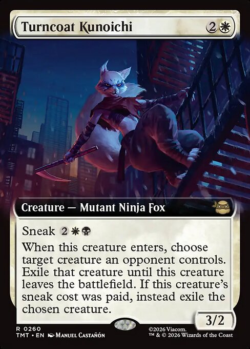 Turncoat Kunoichi - Teenage Mutant Ninja Turtles - Extended Art