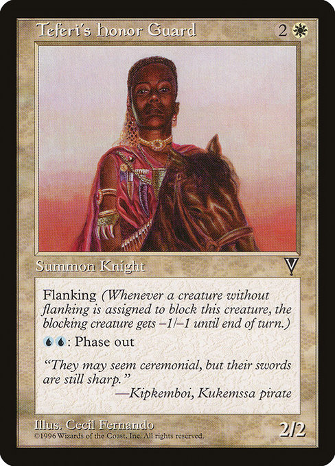 Teferi's Honor Guard - Visions