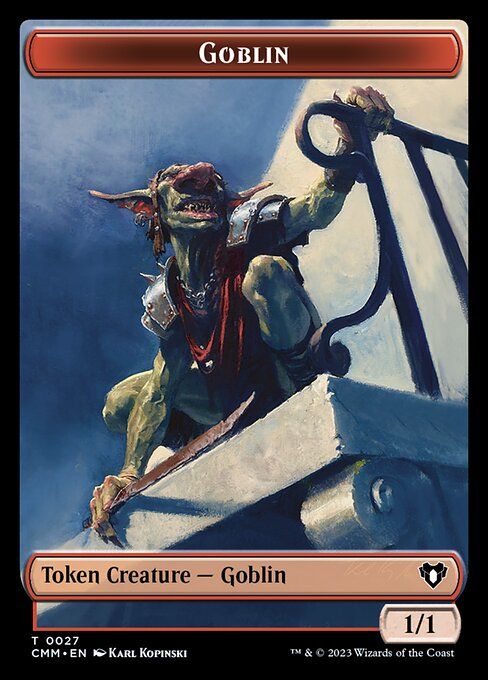 Goblin - Commander Masters Tokens