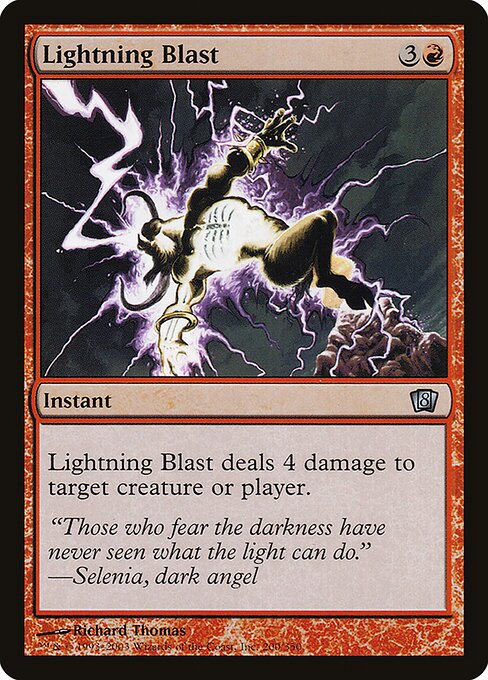 Lightning Blast - Eighth Edition