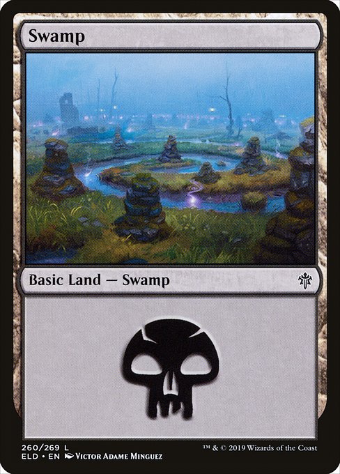 Swamp - Throne of Eldraine