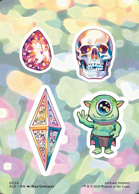 Sticker sheet - Secret Lair Drop