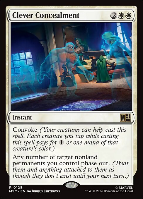 Clever Concealment - Marvel Super Heroes Commander