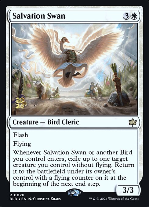 Salvation Swan - Bloomburrow Promos - Promo Foil