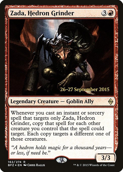 Zada, Hedron Grinder - Battle for Zendikar Promos - Promo Foil