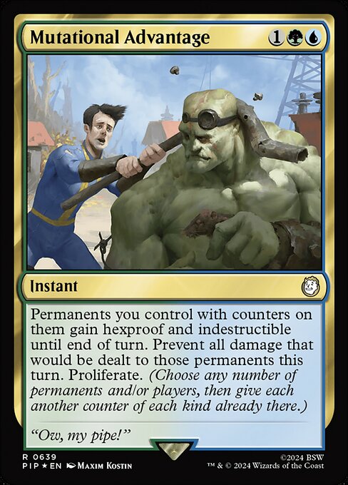 Mutational Advantage - Fallout - Surge Foil