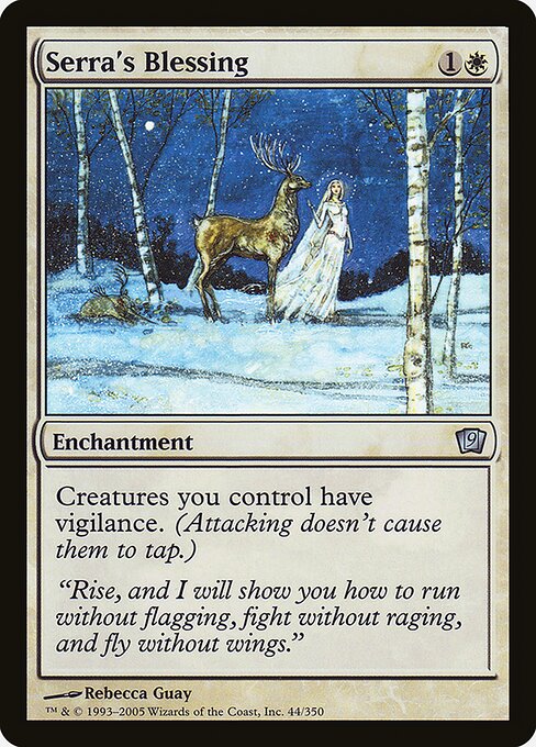 Serra's Blessing - Ninth Edition