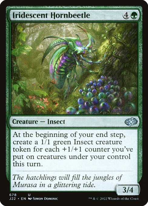 Iridescent Hornbeetle - Jumpstart 2022