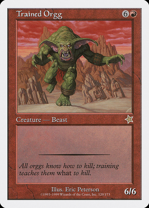 Trained Orgg - Starter 1999