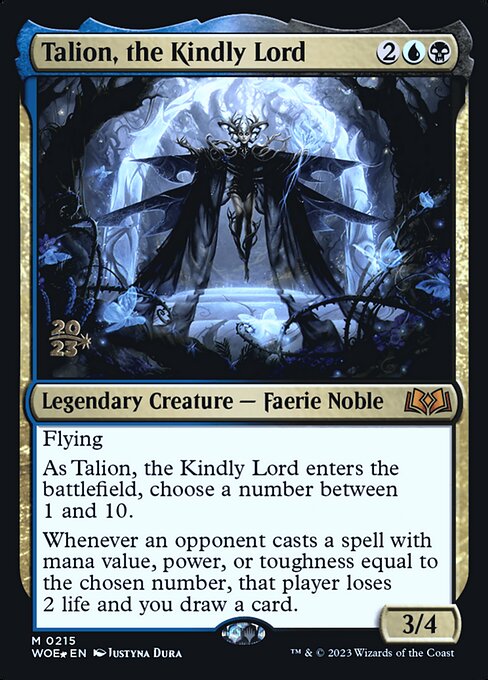 Talion, the Kindly Lord - Wilds of Eldraine Promos - Promo Foil