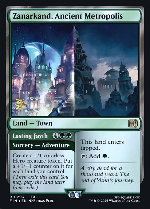 Zanarkand, Ancient Metropolis // Lasting Fayth - Final Fantasy Promos