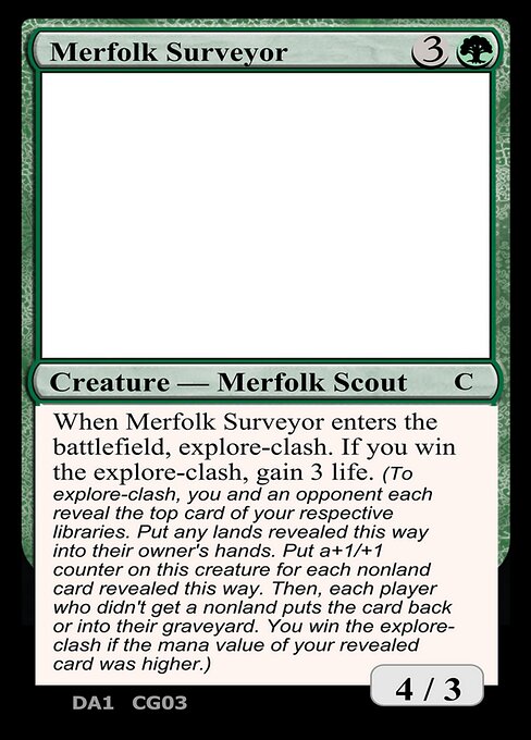 Merfolk Surveyor - Unknown Event