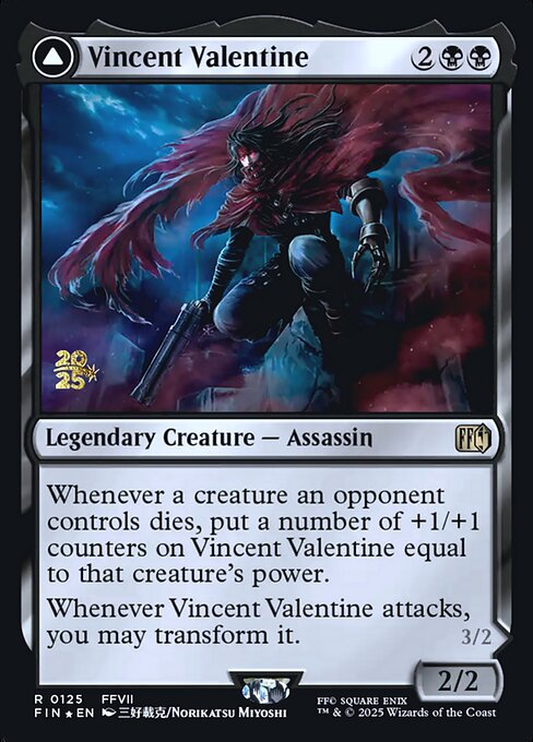 Vincent Valentine // Galian Beast - Final Fantasy Promos