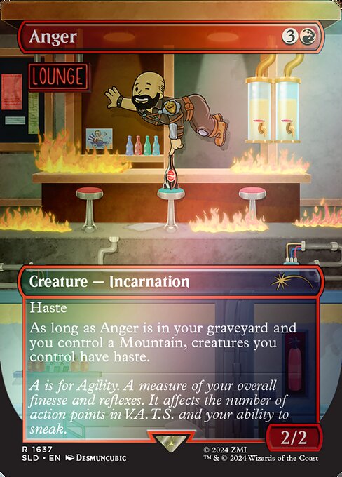 Anger - Secret Lair Drop - Promo Foil