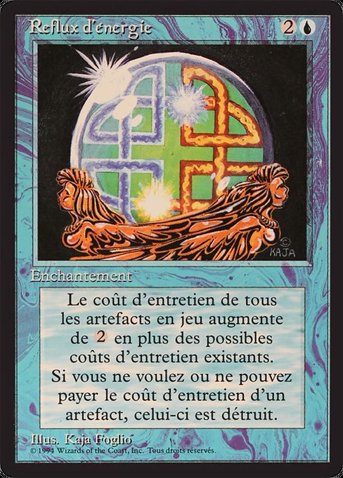 Reflux d'énergie (Energy Flux) - Foreign Black Border