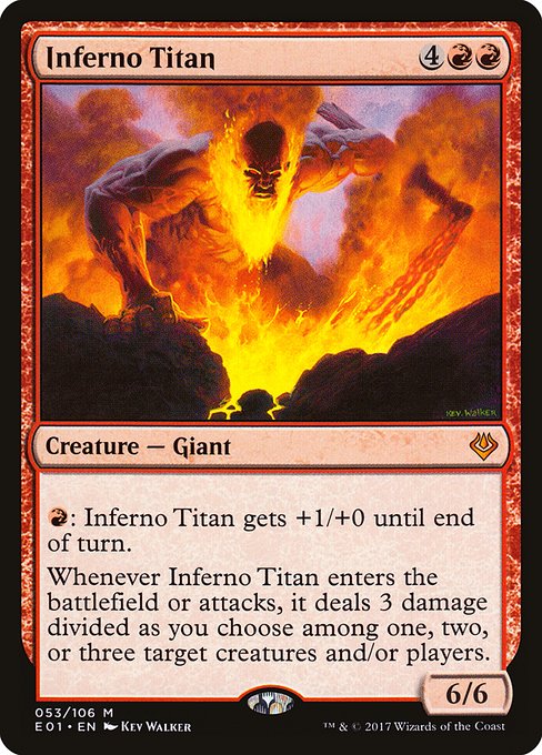 Inferno Titan - Archenemy: Nicol Bolas