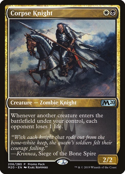 Corpse Knight - Core Set 2020 Promos