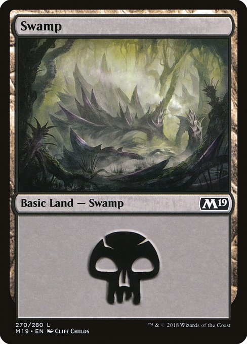 Swamp - Core Set 2019