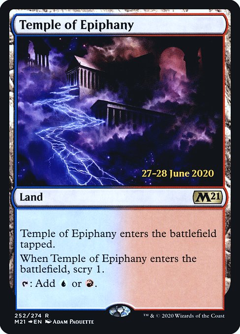 Temple of Epiphany - Core Set 2021 Promos - Promo Foil