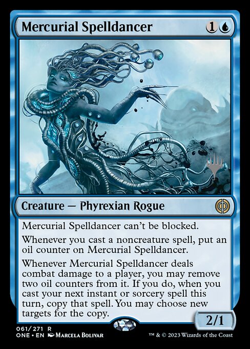 Mercurial Spelldancer - Phyrexia: All Will Be One Promos