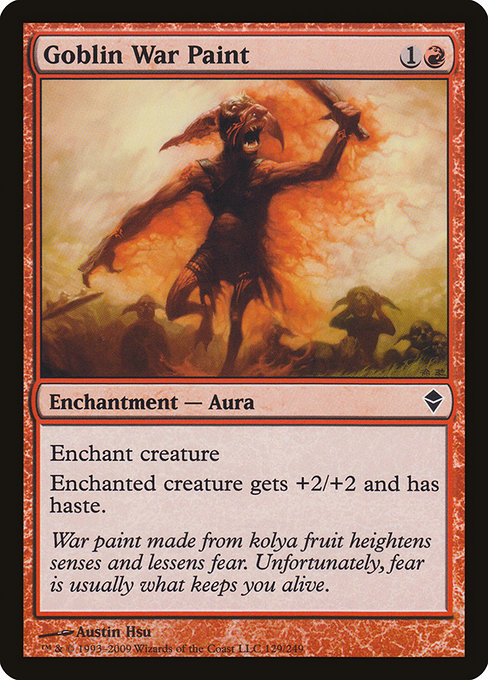 Goblin War Paint - Zendikar