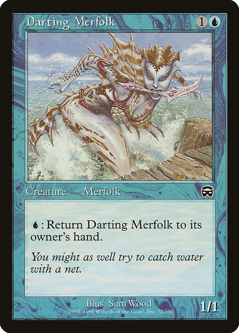 Darting Merfolk - Mercadian Masques