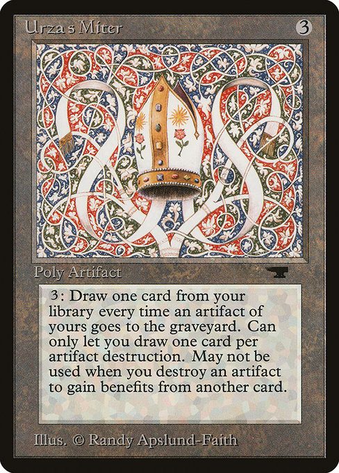 Urza's Miter - Antiquities