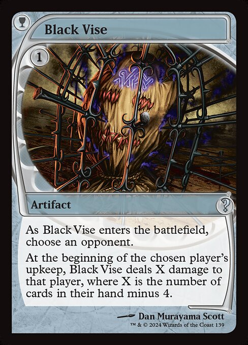 Black Vise - Mystery Booster 2