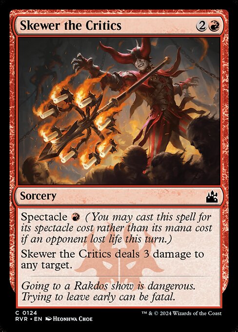 Skewer the Critics - Ravnica Remastered