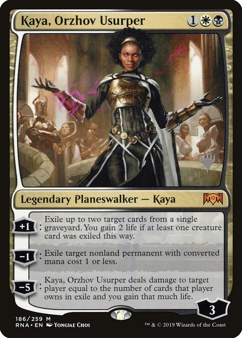 Kaya, Orzhov Usurper - Ravnica Allegiance Promos