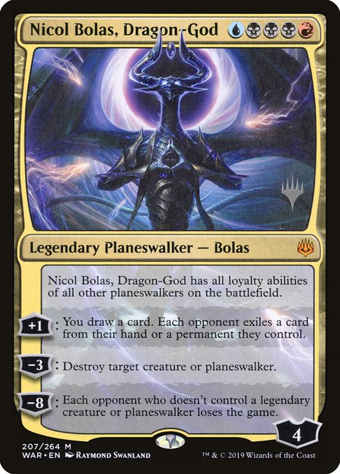 Nicol Bolas, Dragon-God - War of the Spark Promos