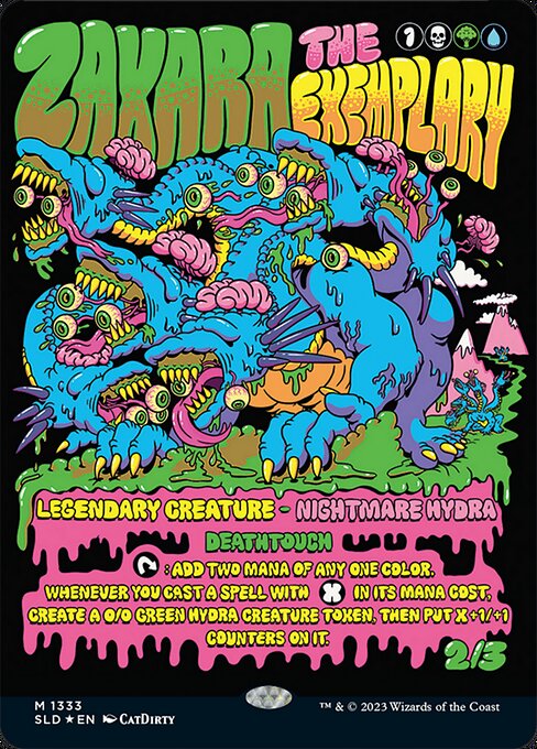 Zaxara, the Exemplary - Secret Lair Drop - Borderless