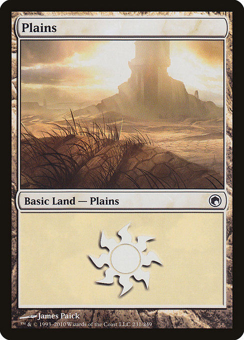 Plains - Scars of Mirrodin