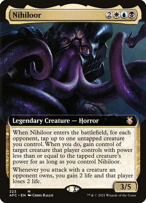 Nihiloor - Forgotten Realms Commander - Extended Art