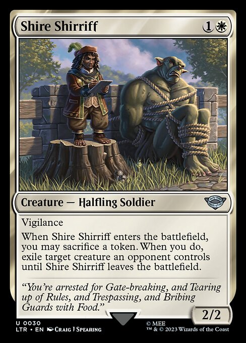 Shire Shirriff - The Lord of the Rings: Tales of Middle-earth
