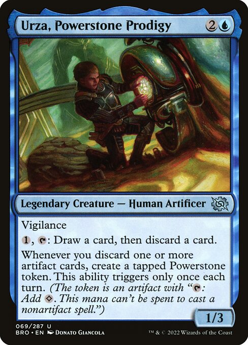 Urza, Powerstone Prodigy - The Brothers' War