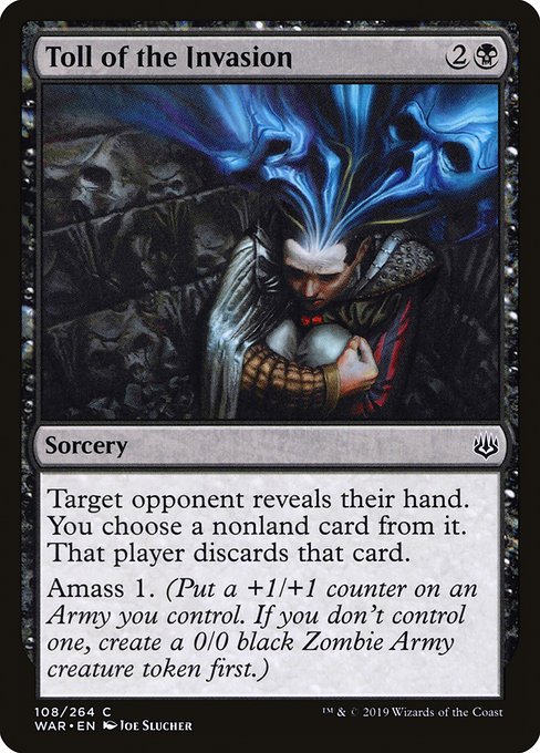 Toll of the Invasion - War of the Spark