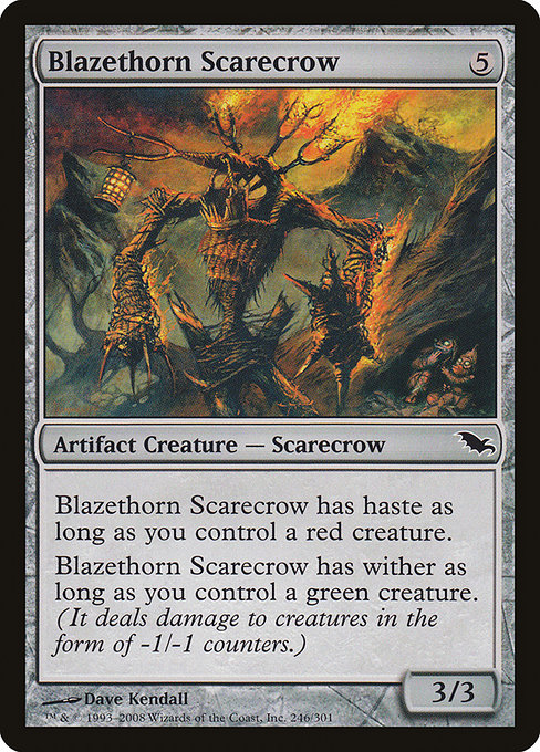 Blazethorn Scarecrow - Shadowmoor