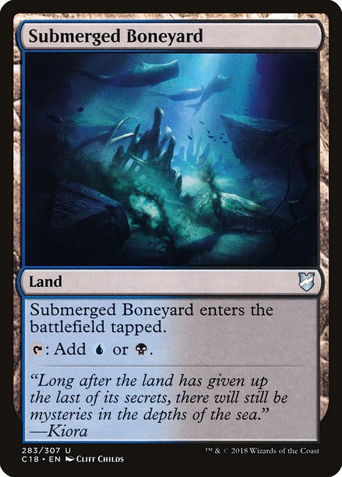 Submerged Boneyard - Commander 2018