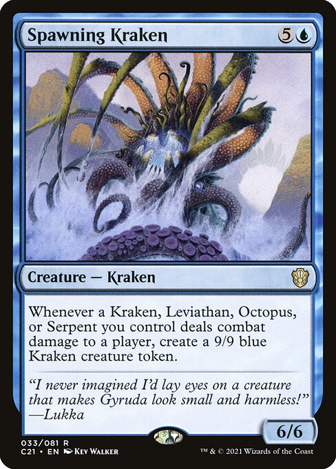 Spawning Kraken - Commander 2021