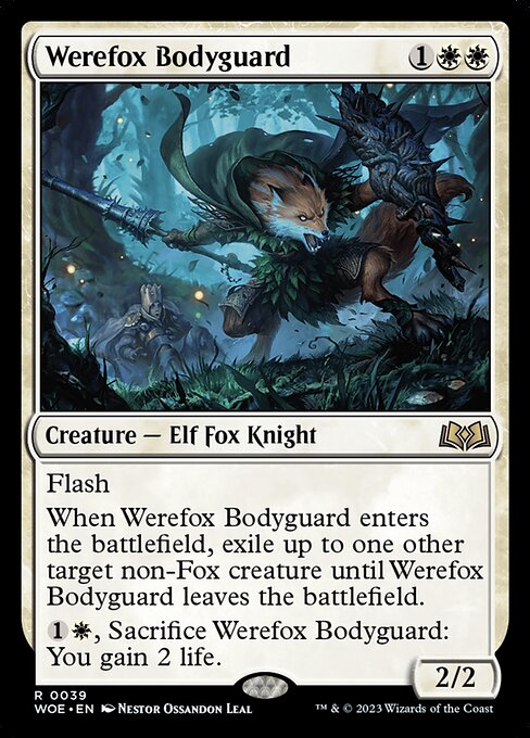 Werefox Bodyguard - Wilds of Eldraine