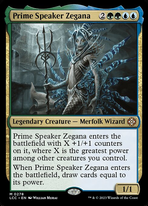 Prime Speaker Zegana - The Lost Caverns of Ixalan Commander