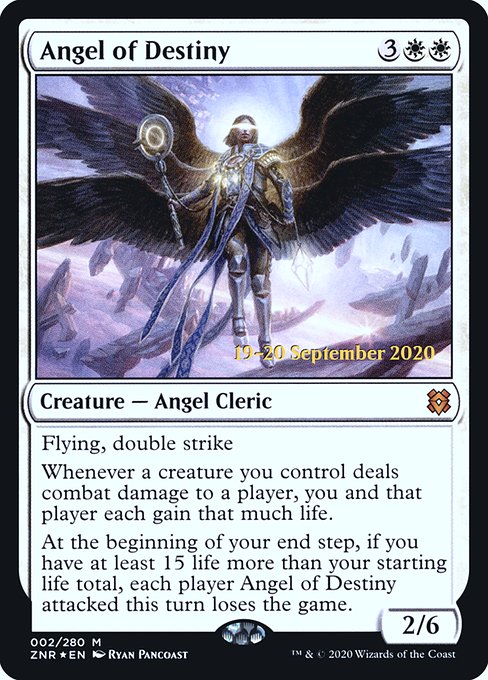 Angel of Destiny - Zendikar Rising Promos
