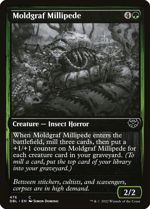Moldgraf Millipede - Innistrad: Double Feature