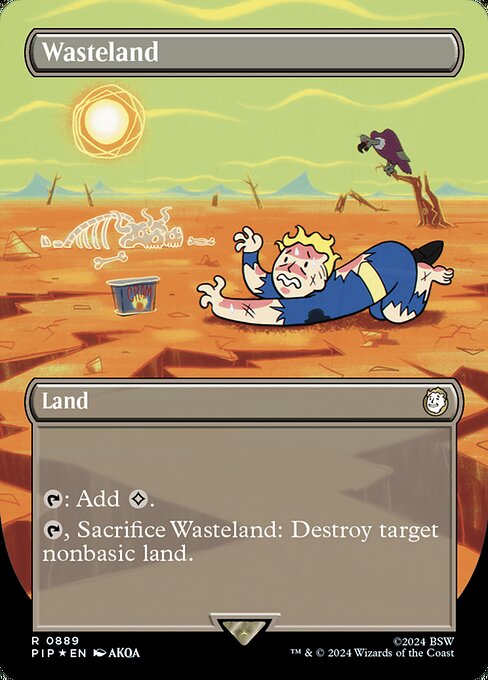 Wasteland - Fallout - Surge Foil