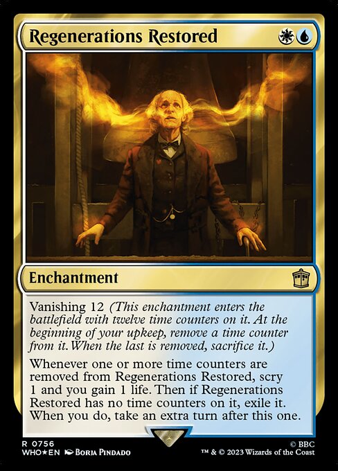 Regenerations Restored - Doctor Who - Surge Foil